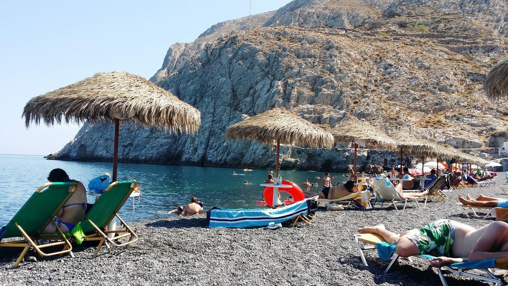 Rodothea And Adams On The Beach, Santorini Monolithos  Ngoại thất bức ảnh